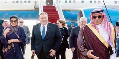 وزير الخارجية الأمريكي يصل الرياض 