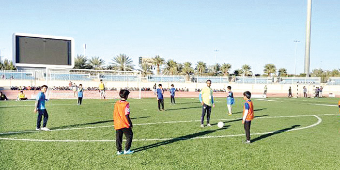  جانب من اختبار الموهوبين بمنطقة حائل