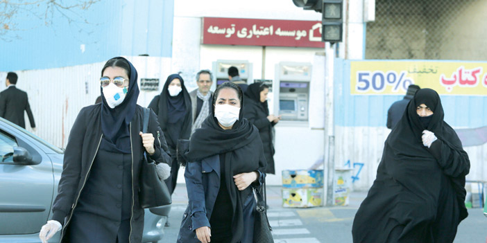 66 وفاة بكورونا وأكثر من 1500 مصاب في إيران 