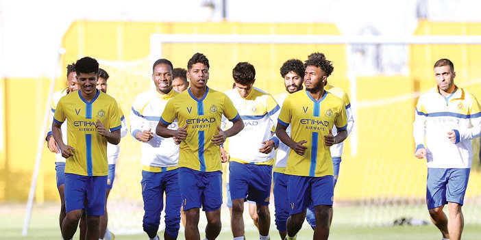  من تدريب النصر