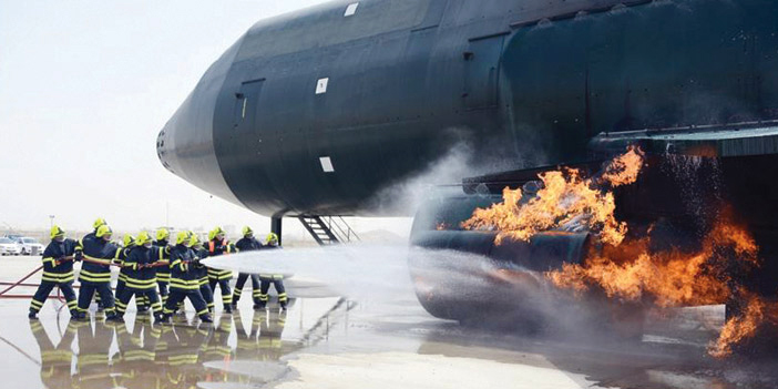  خدمات الإطفاء والإنقاذ في مطارات المملكة