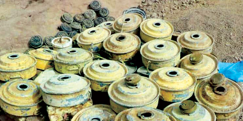 «مسام» ينتزع 3.556 لغماً في اليمن 