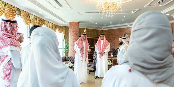  سموه خلال الجولة