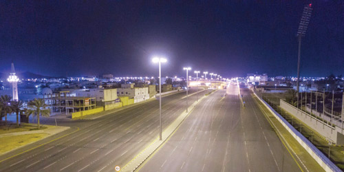  شوارع حائل خالية من المركبات