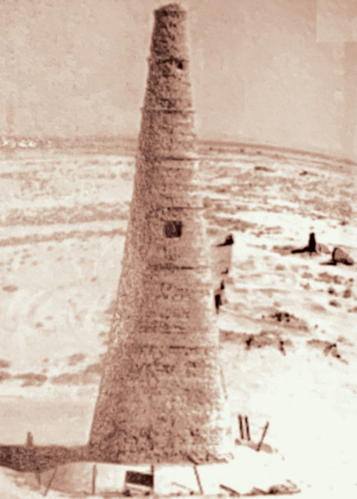  برج الشنانة في ترميمه الأول عام 1402هـ