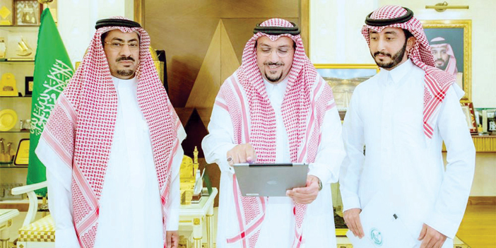  من تدشين سموه لحملة «نبي نسعدهم» بالقصيم