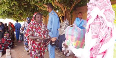 تدشين برنامج خادم الحرمين الشريفين لتفطير الصائمين في السودان 