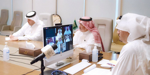  افتتاح الملتقى الافتراضي الأول للجامعات السعودية