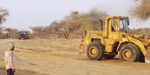  من عملية الردم