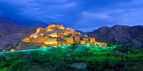   قرية «ذي عين» الأثرية بمنطقة الباحة