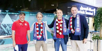 جيوفاني وجهازه الفني يصلون لقيادة العدالة 