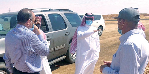  الحثلان يناقش المقاول