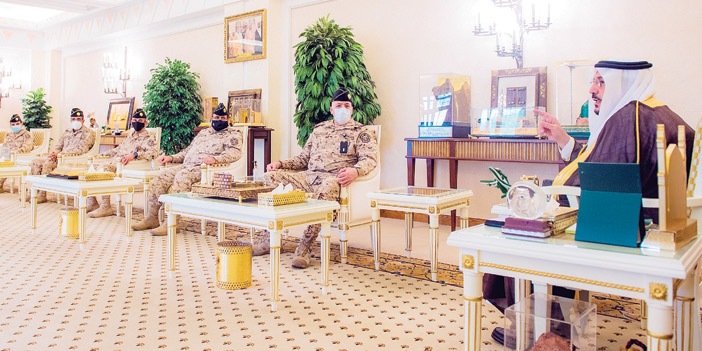 التقى نائب رئيس الجهاز العسكري ورئيس هيئة التعليم بالحرس الوطني 