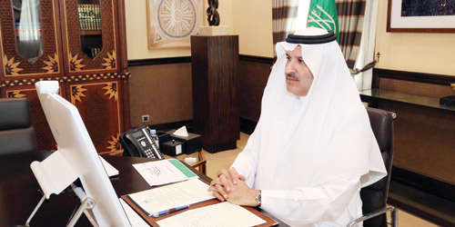 الأمير فيصل بن سلمان يرأس اجتماع تنفيذية أكاديمية المدينة المنورة العالمية 