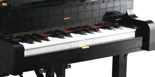 «ليغو» تطلق بيانو من 3 آلاف قطعة يصدر موسيقى 
