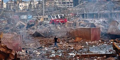 78 قتيلا وأكثر 4000 جريح في انفجار ضخم هز مرفأ بيروت 