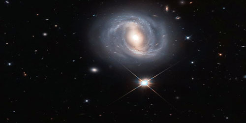 ناسا تنشر صورة واضحة لمجرة واقعة على بعد 270 سنة ضوئية 