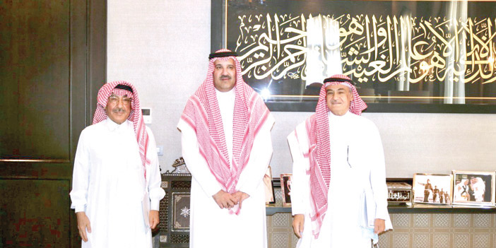  سموه خلال الاستقبال