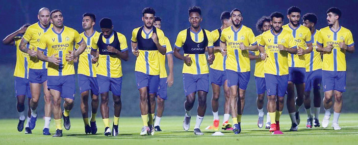  من تدريب النصر