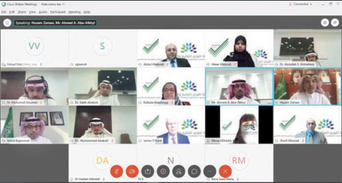 بدء زيارات الاعتماد الأكاديمي عن بُعد للمؤسسات الأكاديمية 