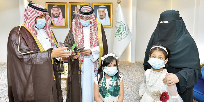  سموه خلال مشاركته