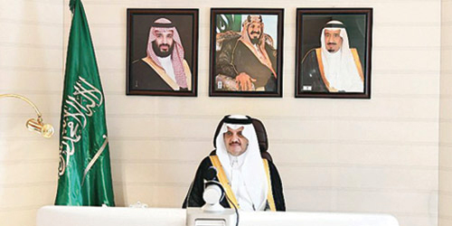  سموه خلال التدشين