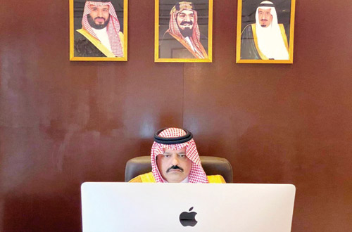  أمير حائل يرأس اجتماع اللجنة الرئيسية للدفاع المدني بالمنطقة