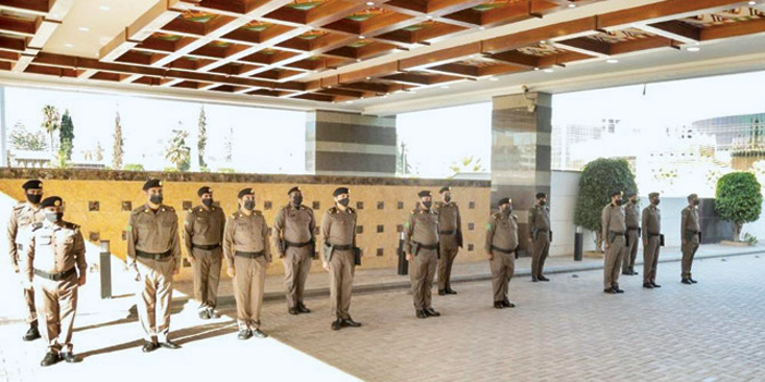  رجال الأمن المكرمون