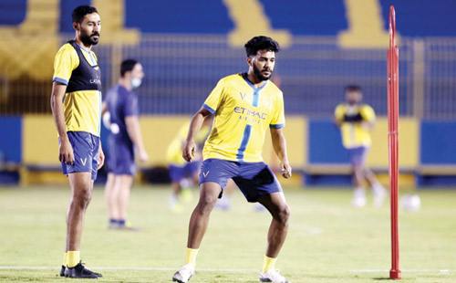  من تدريب النصر