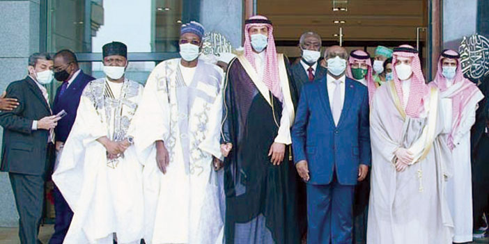  وزير الخارجية خلال افتتاحه سفارة المملكة