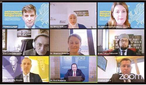 افتتح المنتدى الأوروبي للحوار بشأن السياسات المتعلِّقة باللاجئين.. «ابن معمر»: 
