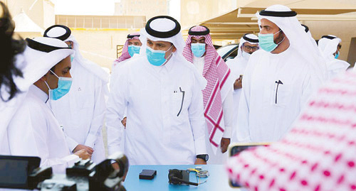  جانب من تدشين الخدمة