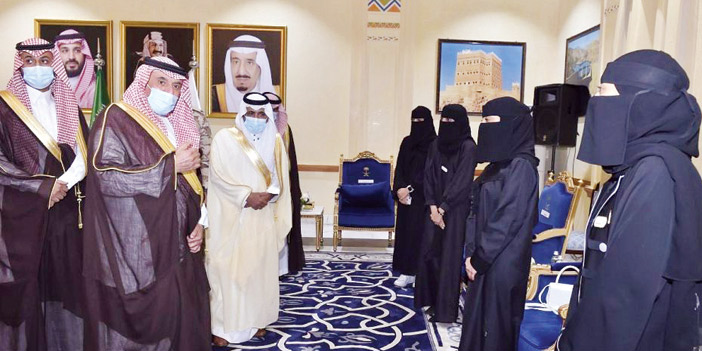  أمير منطقة نجران خلال لقائه بالإعلاميين