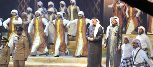 الفرجة المسرحية في الفنون الشعبية السعودية (فضاء الحالة بين الكائن والممكن) 