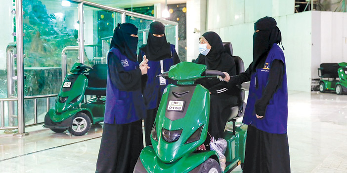 تخصيص (50) فتاة سعودية لخدمة المعتمرات 