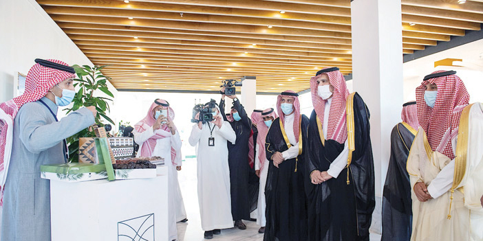  سموه خلال التدشين