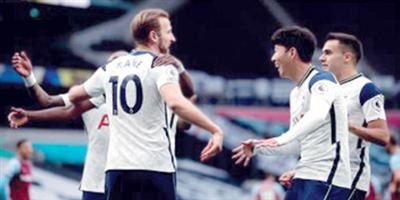 توتنهام يؤكِّد جديته في السباق نحو لقب الدوري الإنجليزي وليفربول يستمر في مطاردته 