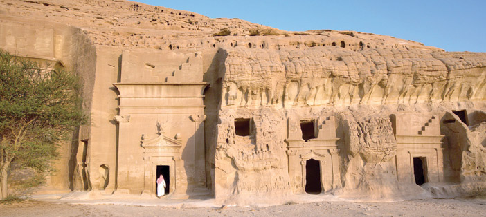  قصر البنت في موقع مدائن صالح بالعلا من أهم مواقع المنحوتات الصخرية