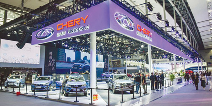 «شيري» تتصدر صادرات السيارات الصينية حول العالم 