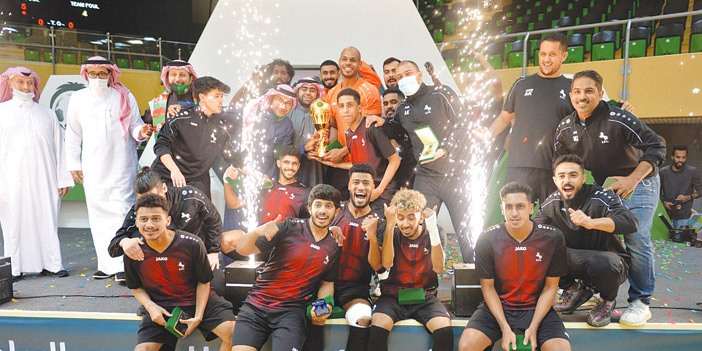  تتويج الاتفاق بدوري الصالات