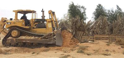 إزالة تعديات على أراضٍ حكومية بمساحة مليوني متر مربع  بالرس 