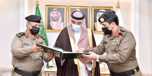  سموه يتسلم التقرير