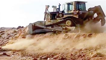 إزالة تعديات 8 ملايين م2 بطبرجل 