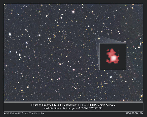 علماء فلك يكتشفون أقدم وأبعد مجرة للكون حتى الآن 