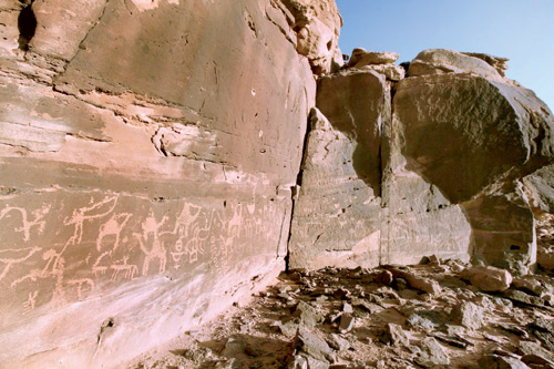الأرشيف الرقمي العالمي يبرز القيمة التاريخية والفنية للرسوم الصخرية في المملكة 