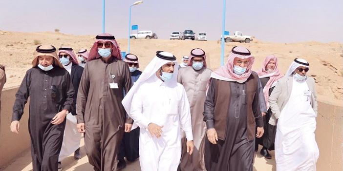  جانب من الزيارة