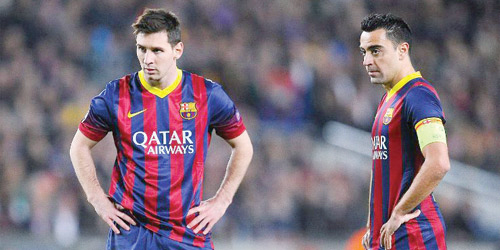 ميسي يعادل الرقم التاريخي لتشافي مع برشلونة 