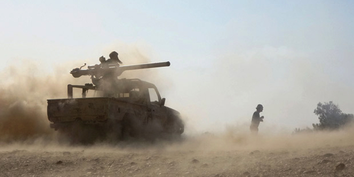  جانب من تقدم قوات الجيش اليمني على جبهة مأرب