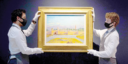 بيع لوحة «مراكش» لتشرشل بثمانية ملايين يورو 