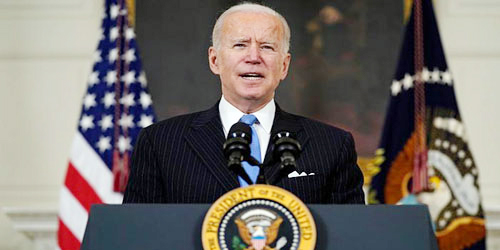 «بايدن»: توفير اللقاحات لكافة الأمريكيين بنهاية مايو المقبل 